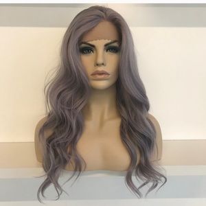 24" Icy Blonde Lace Front Wavy Wig | Kardashian